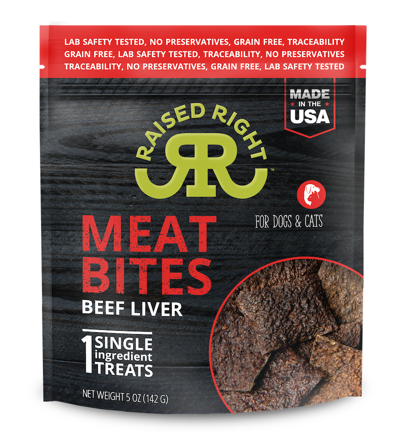 Raised Right Beef Meat Bites 5oz