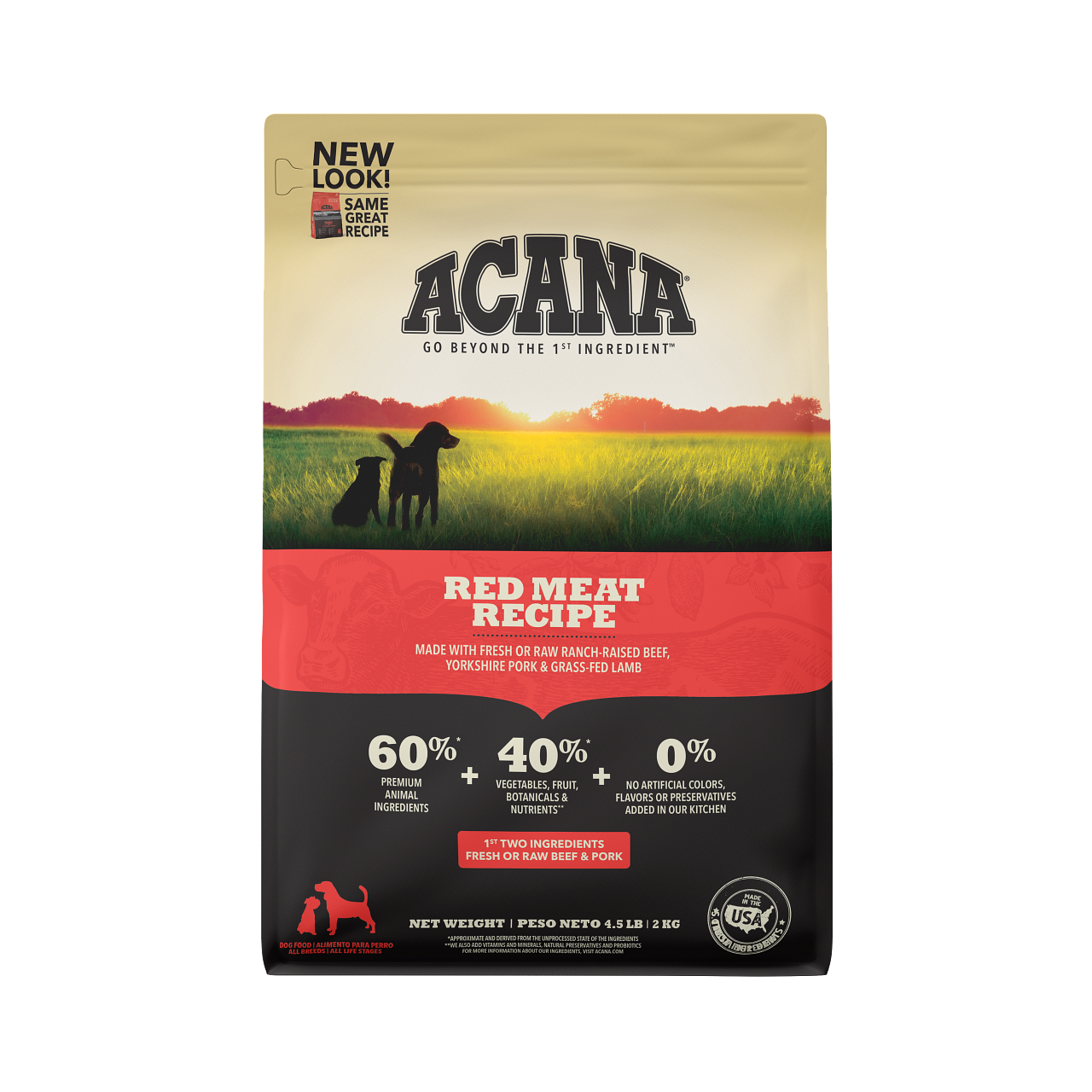 Acana Dry Dog Food Red Meat
