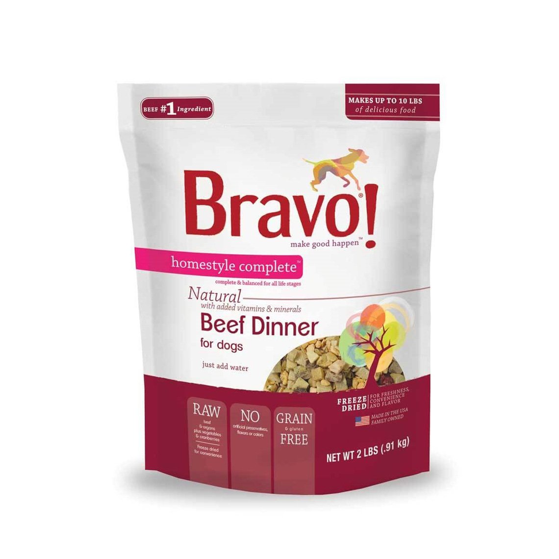 Bravo Freeze Dried Homestyle Beef Dinner