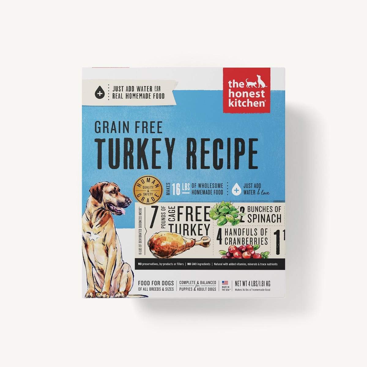 Honest Kitchen Dehydrated Grain Free Turkey