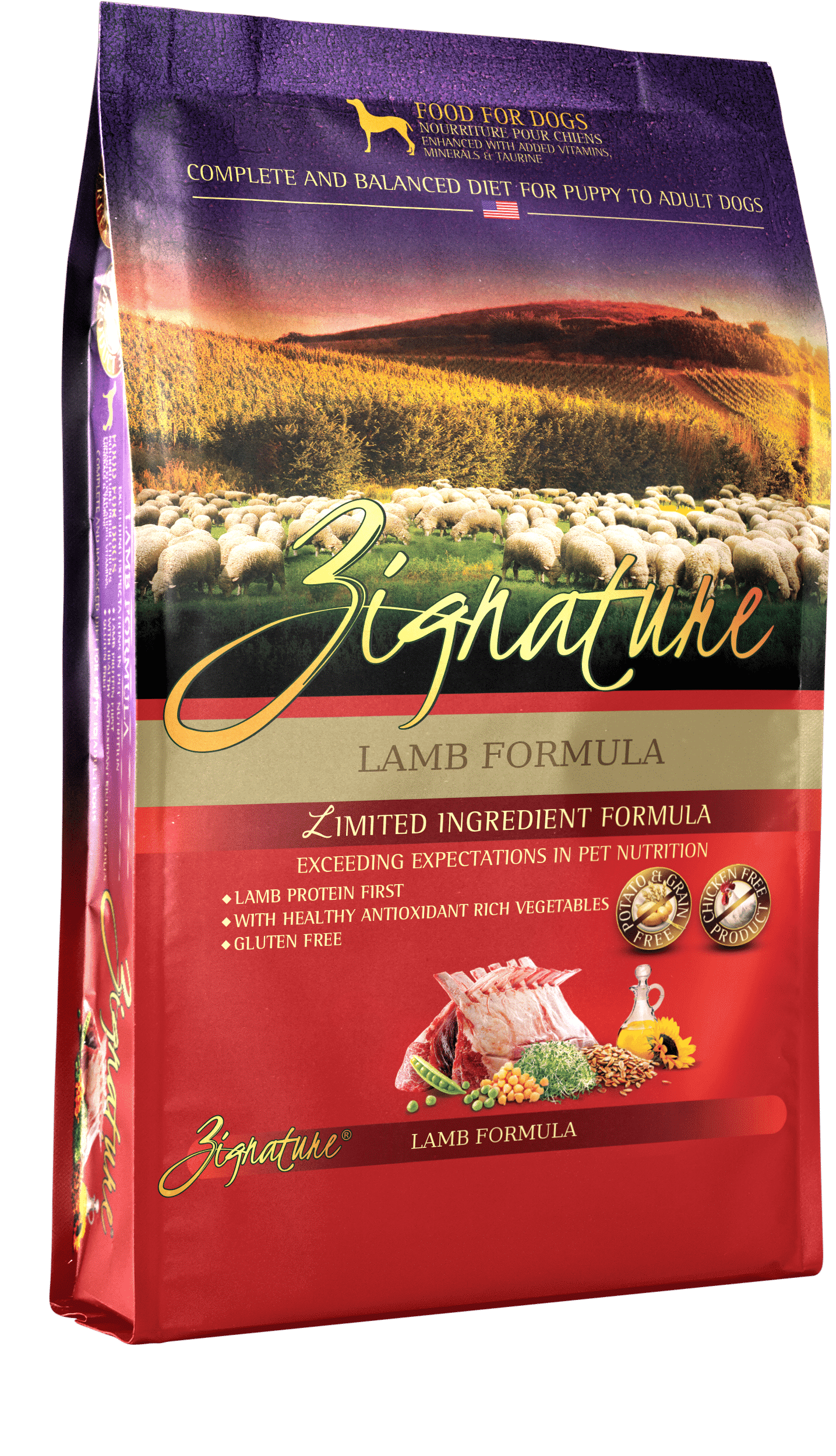 Zignature Dry Dog Food Lamb