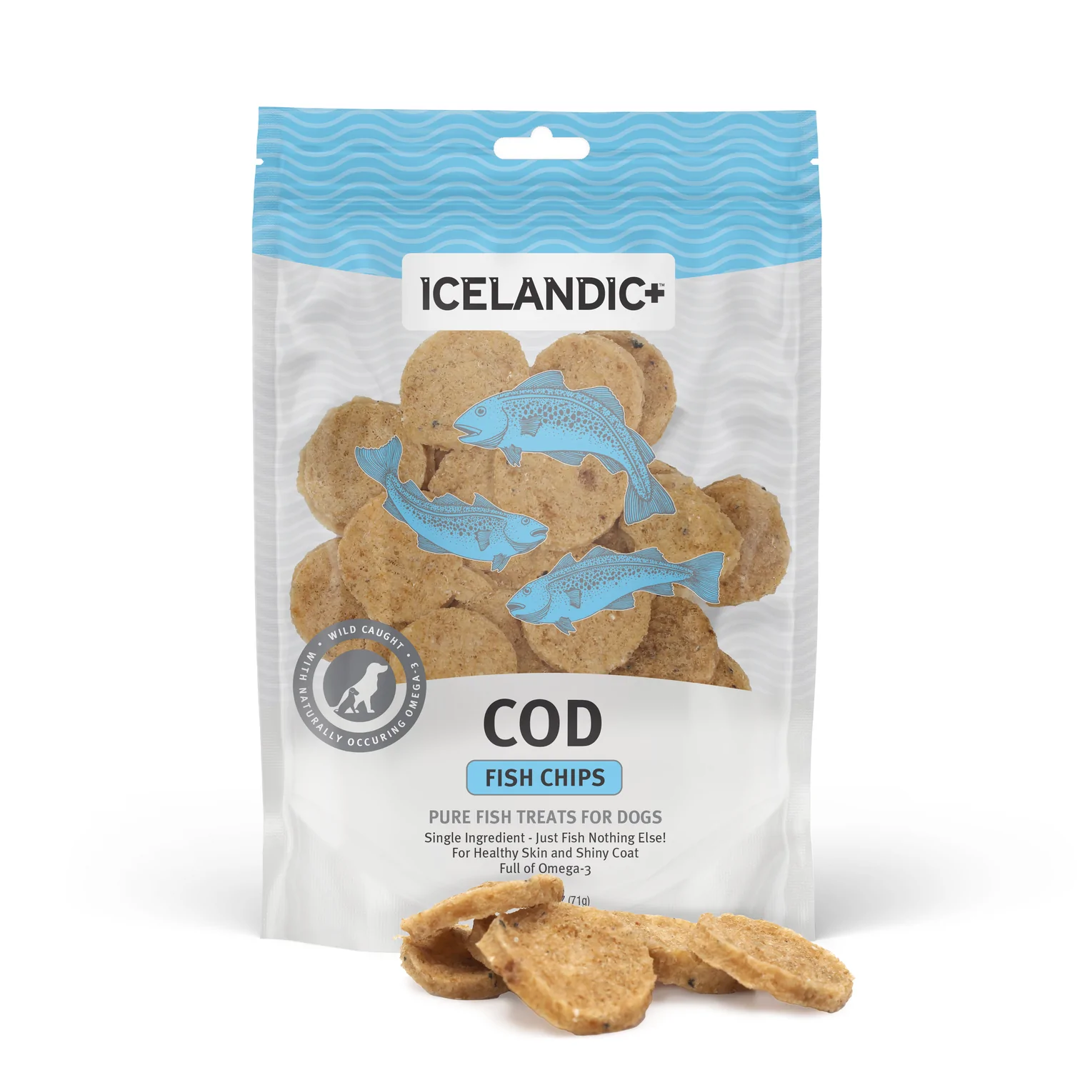 Icelandic Cod Chips 2.5oz
