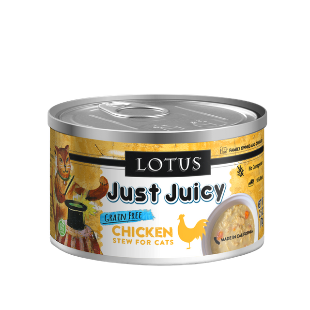 Lotus Canned Cat Food Just Juicy Chicken Stew