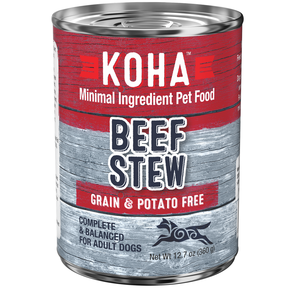 Koha Canned Dog Food Beef Stew 12.7oz