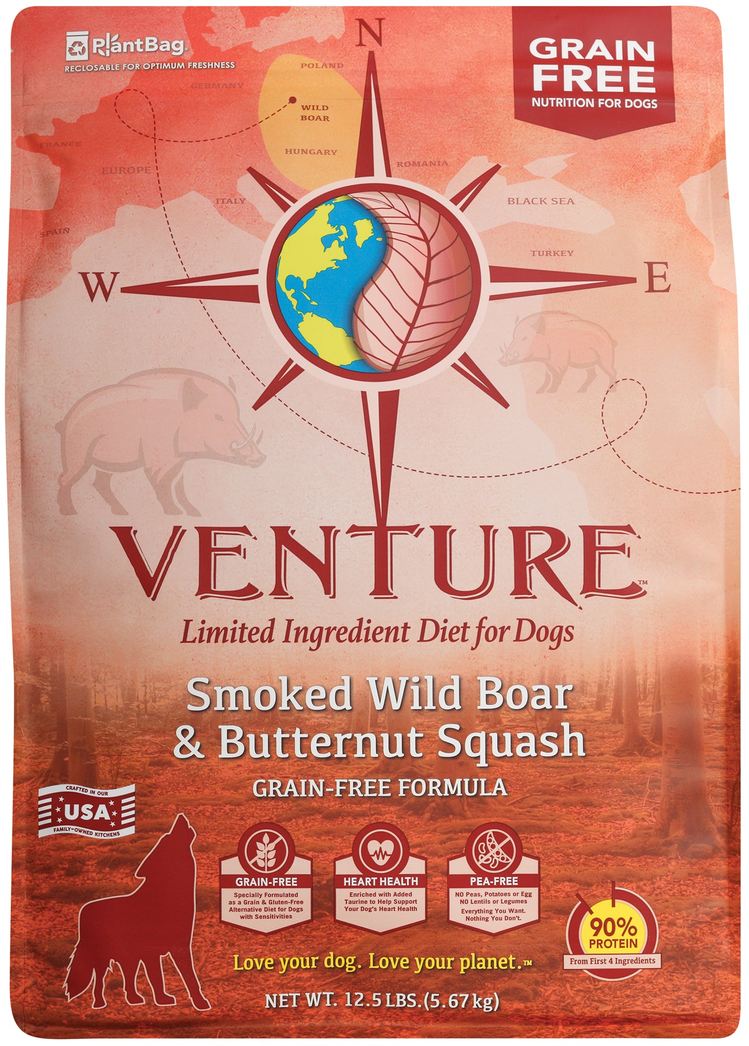 Earthborn Venture Wild Boar & Butternut Squash