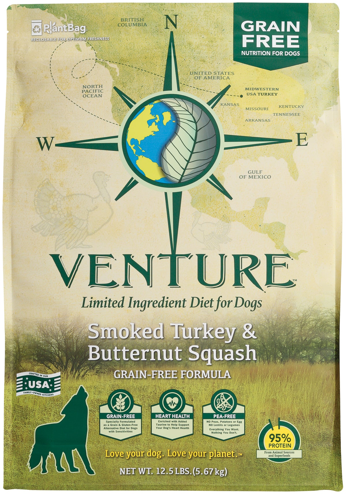 Earthborn Venture Turkey & Butternut Squash