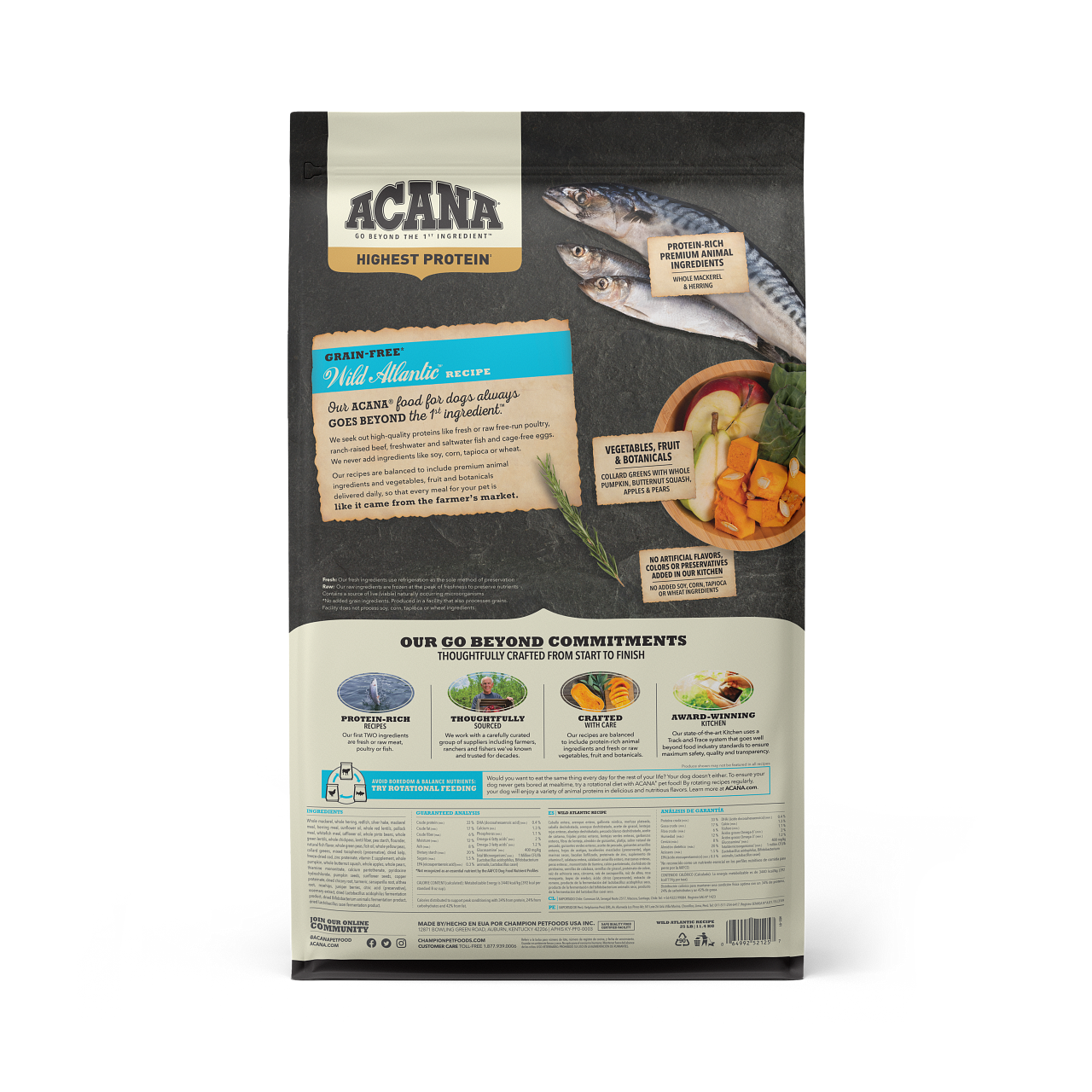 Acana Dry Dog Food Highest Protein Wild Atlantic