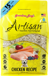 Grandma Lucy's Freeze Dried Dog Food Artisan Chicken Recipe