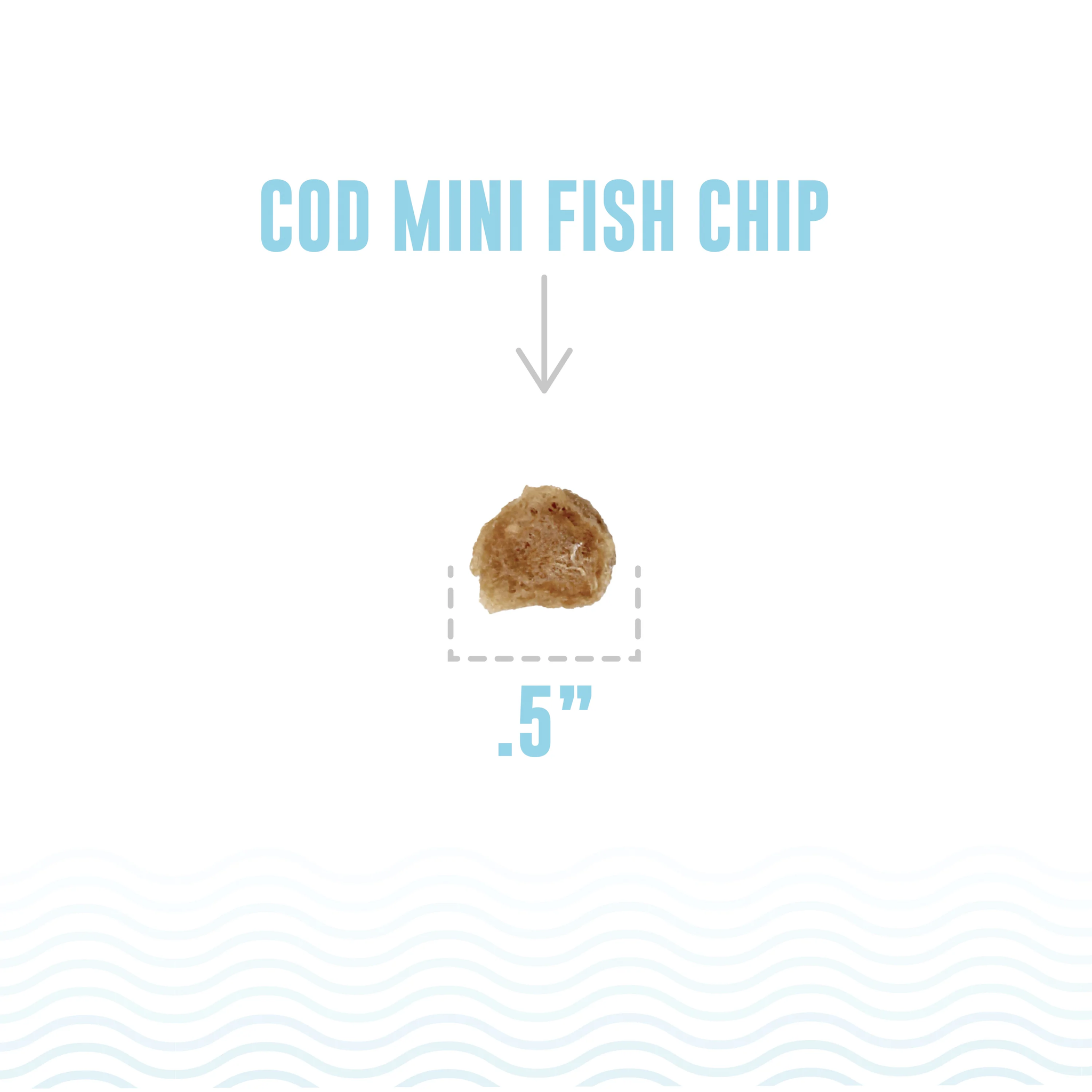 Icelandic Cod Mini Chips 2.5oz