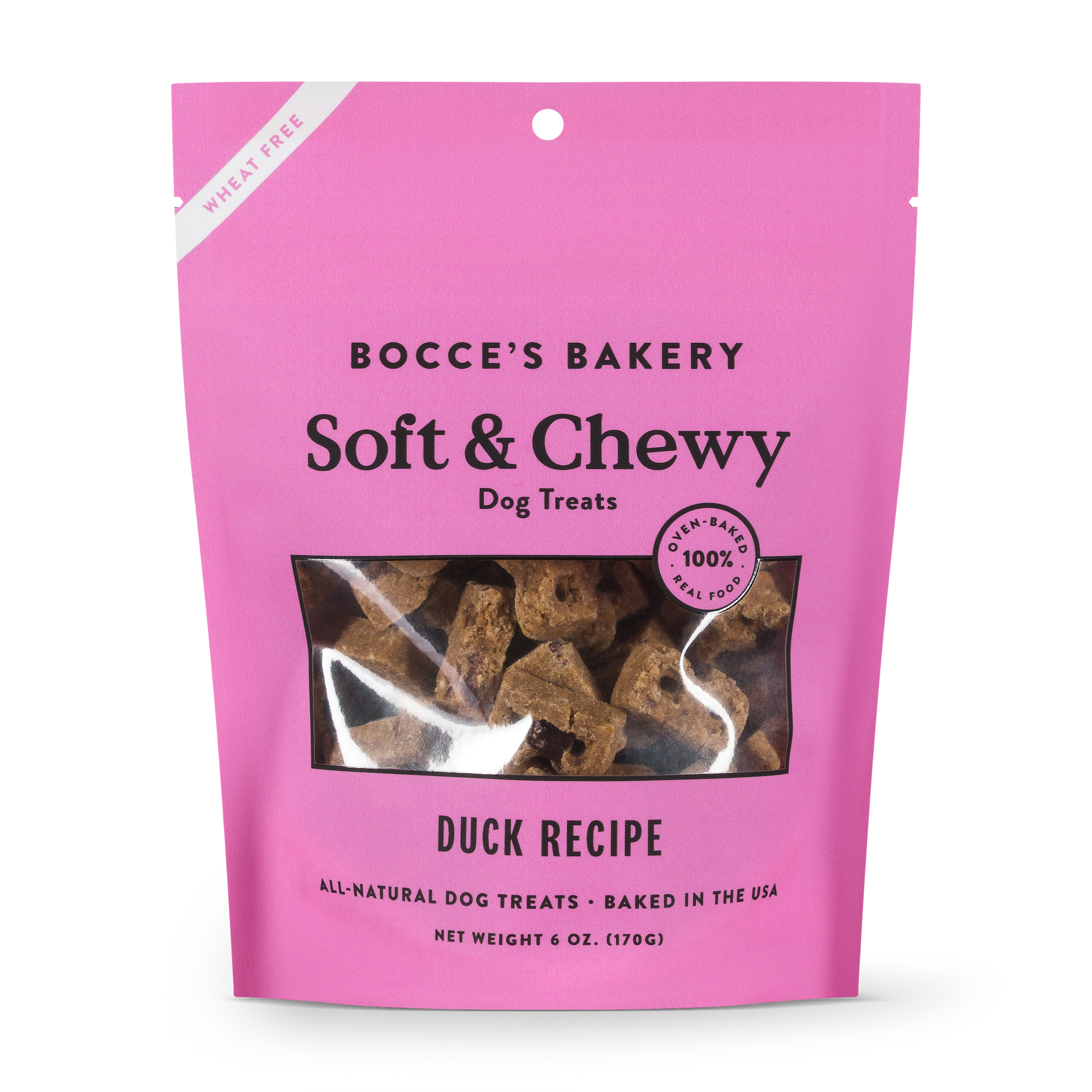 Bocce's Soft & Chewy Duck Recipe 6oz