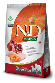 Farmina Dog Grain Free Chicken Pumpkin & Pomegranate Med & Maxi