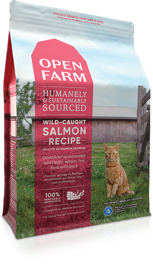 Open Farm Dry Cat Food Salmon