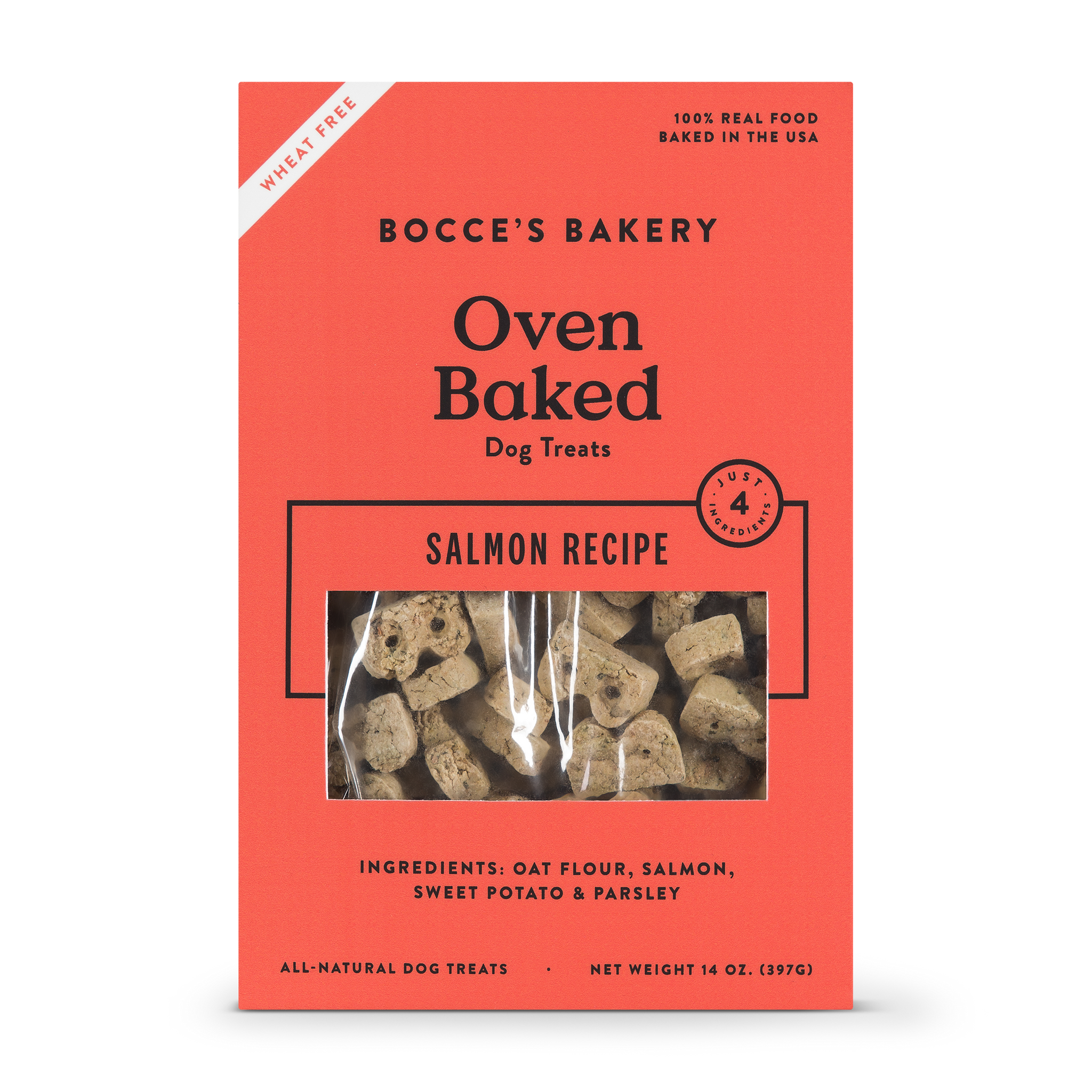 Bocce's Salmon Recipe Biscuits 14oz