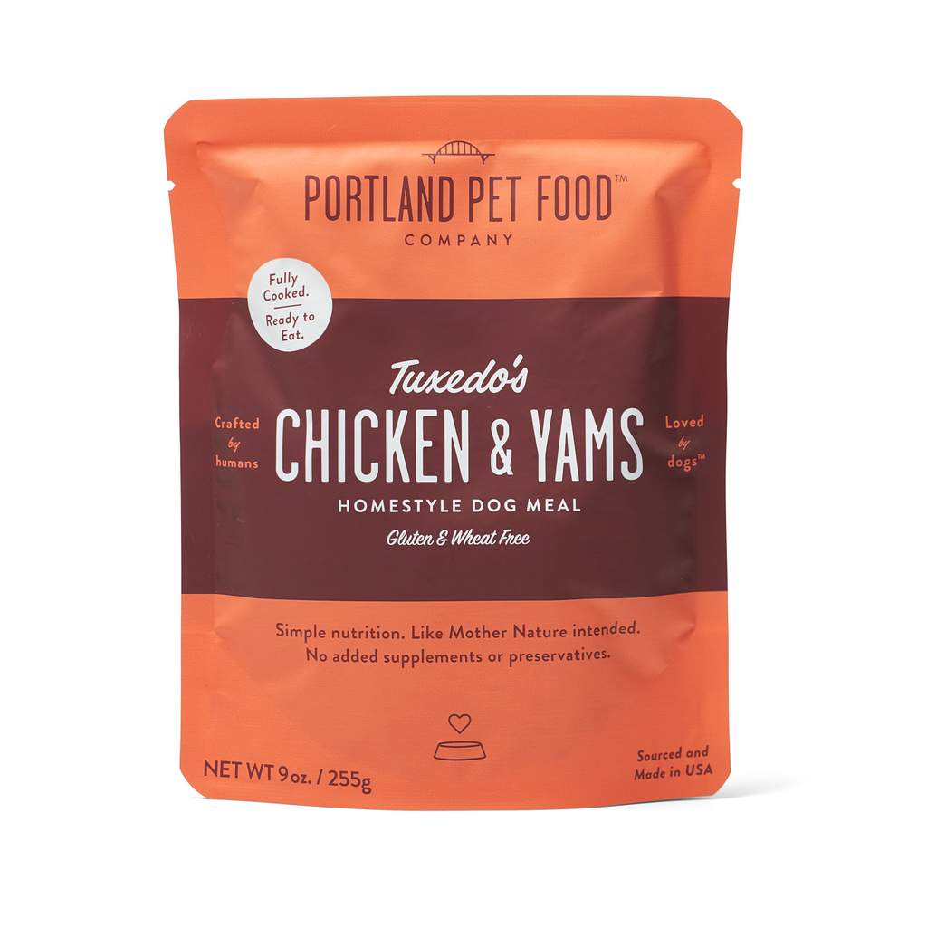 Portland Pet Chicken & Yams Pouch 9oz