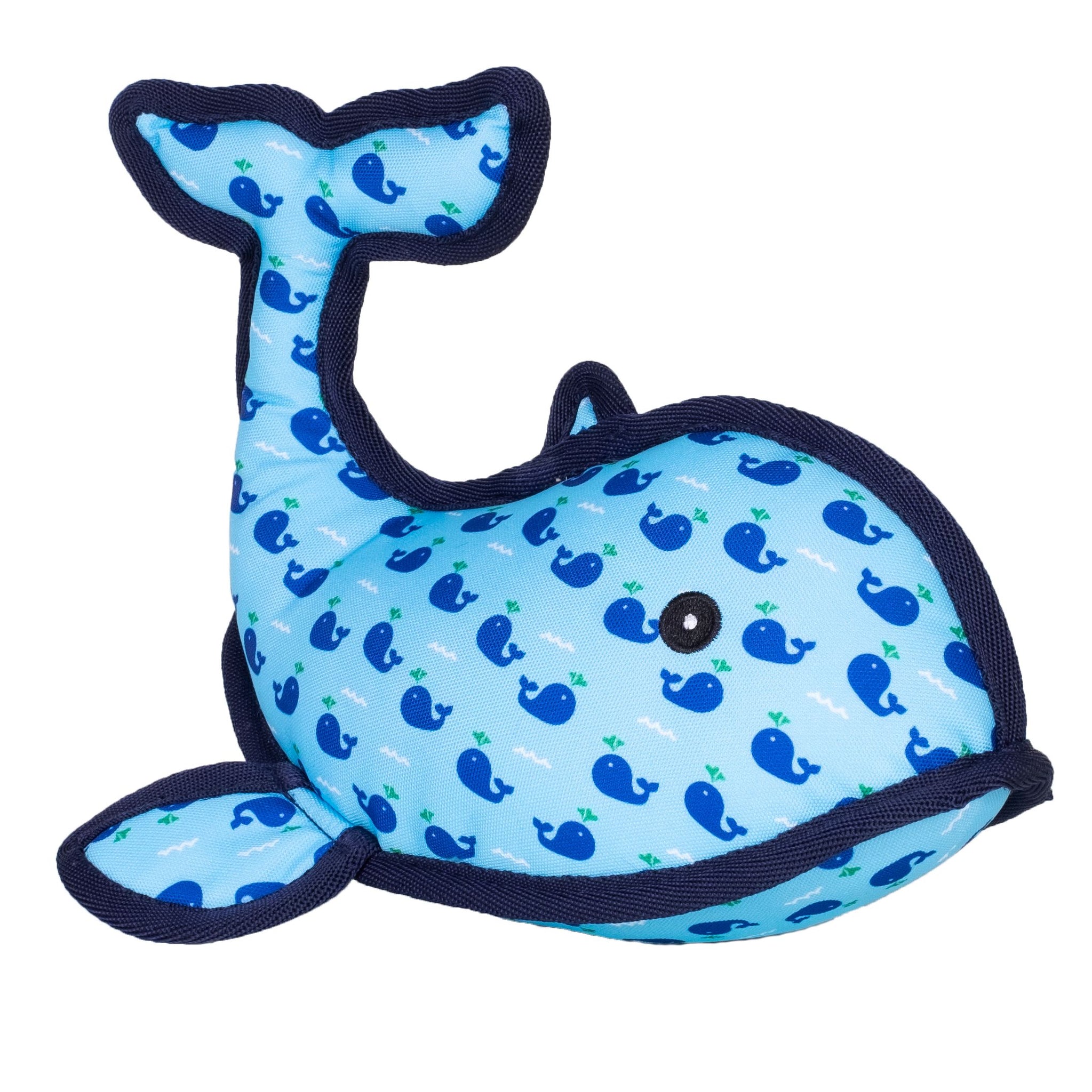 Worthy Dog Plush Toy Squirt Whale