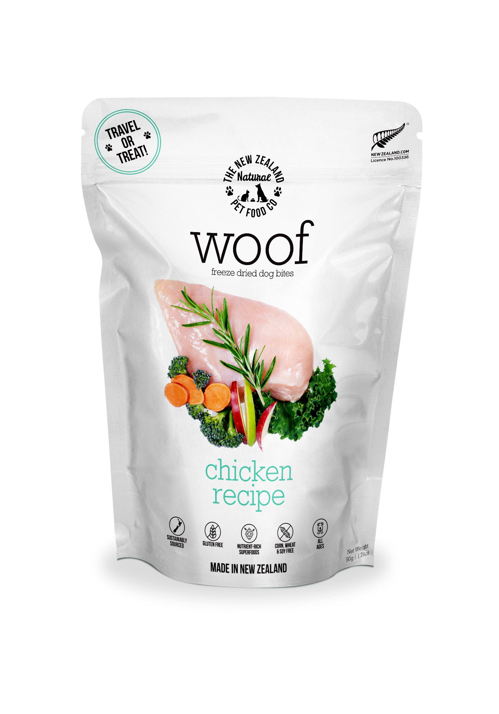 New Zealand Natural Freeze Dried Woof Chicken