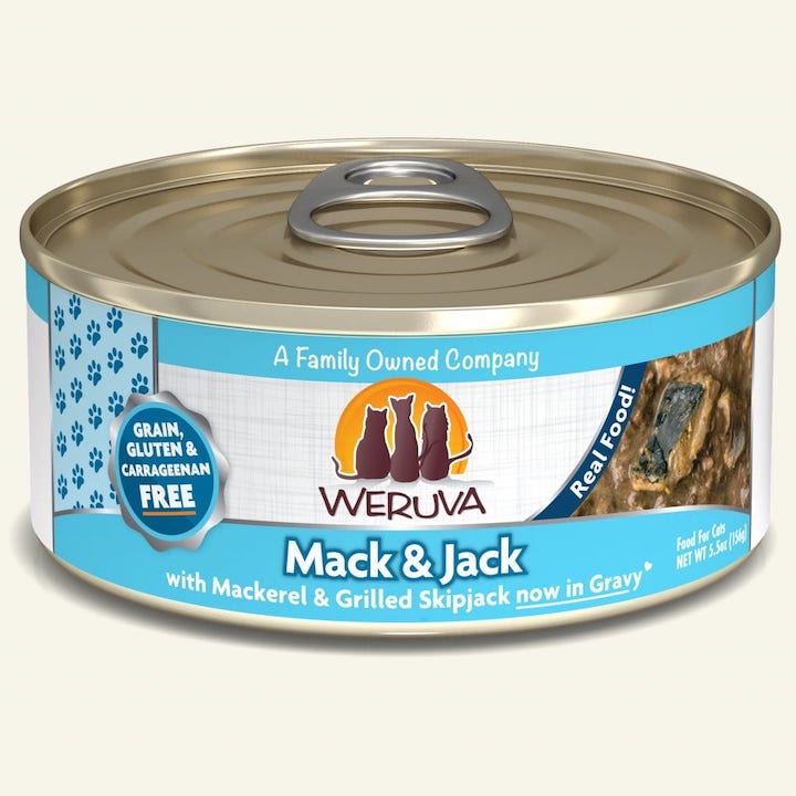 Weruva Canned Cat Food Mack & Jack