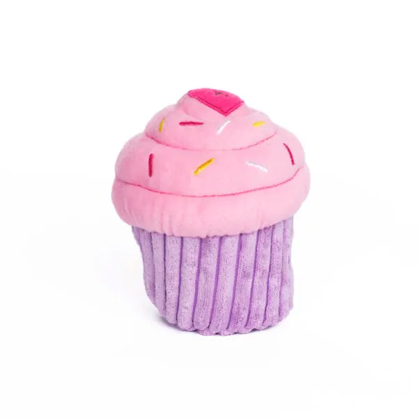 Zippy Paws NomNomz Cupcake Pink