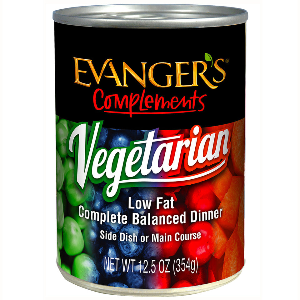 Evanger's Canned Dog Food Vegetarian Dinner 12.8oz