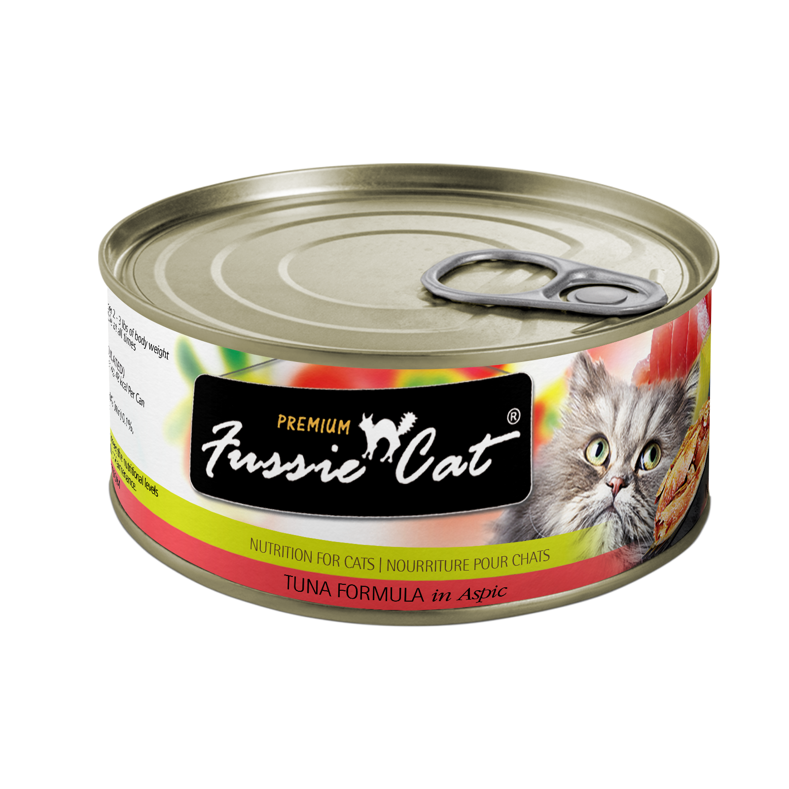 Fussie Cat Canned Cat Food Tuna in Aspic