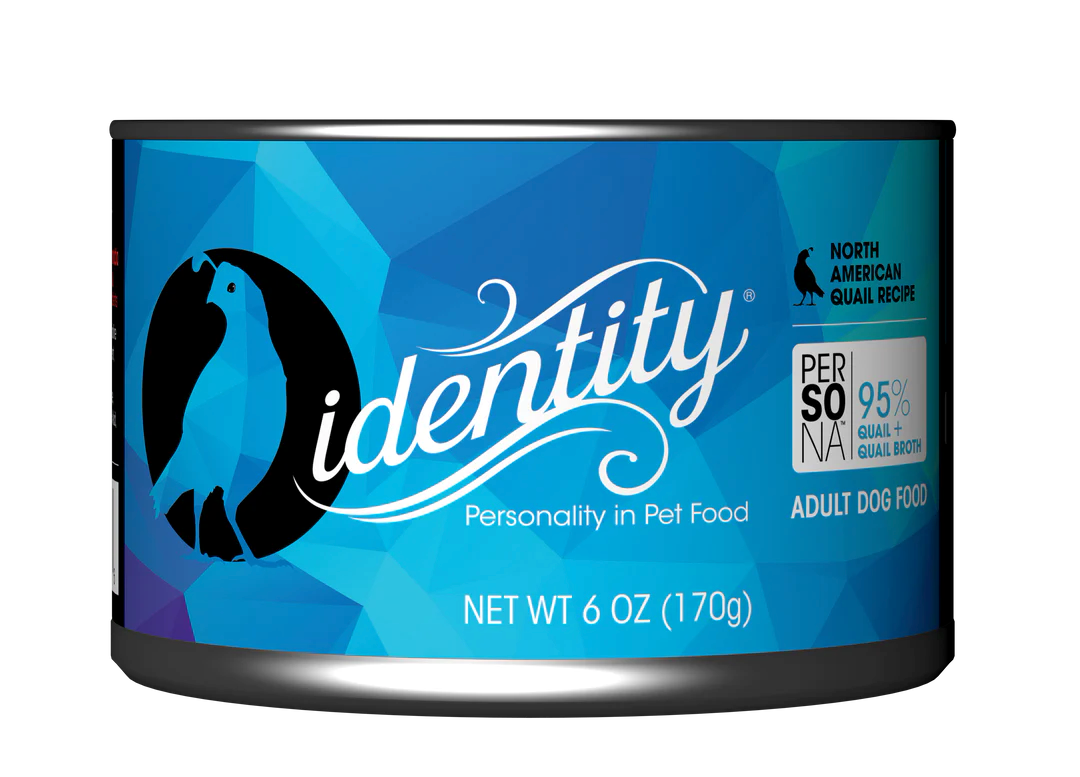 Identity Pet Canned Persona 95% North American Quail Recipe 5.5oz