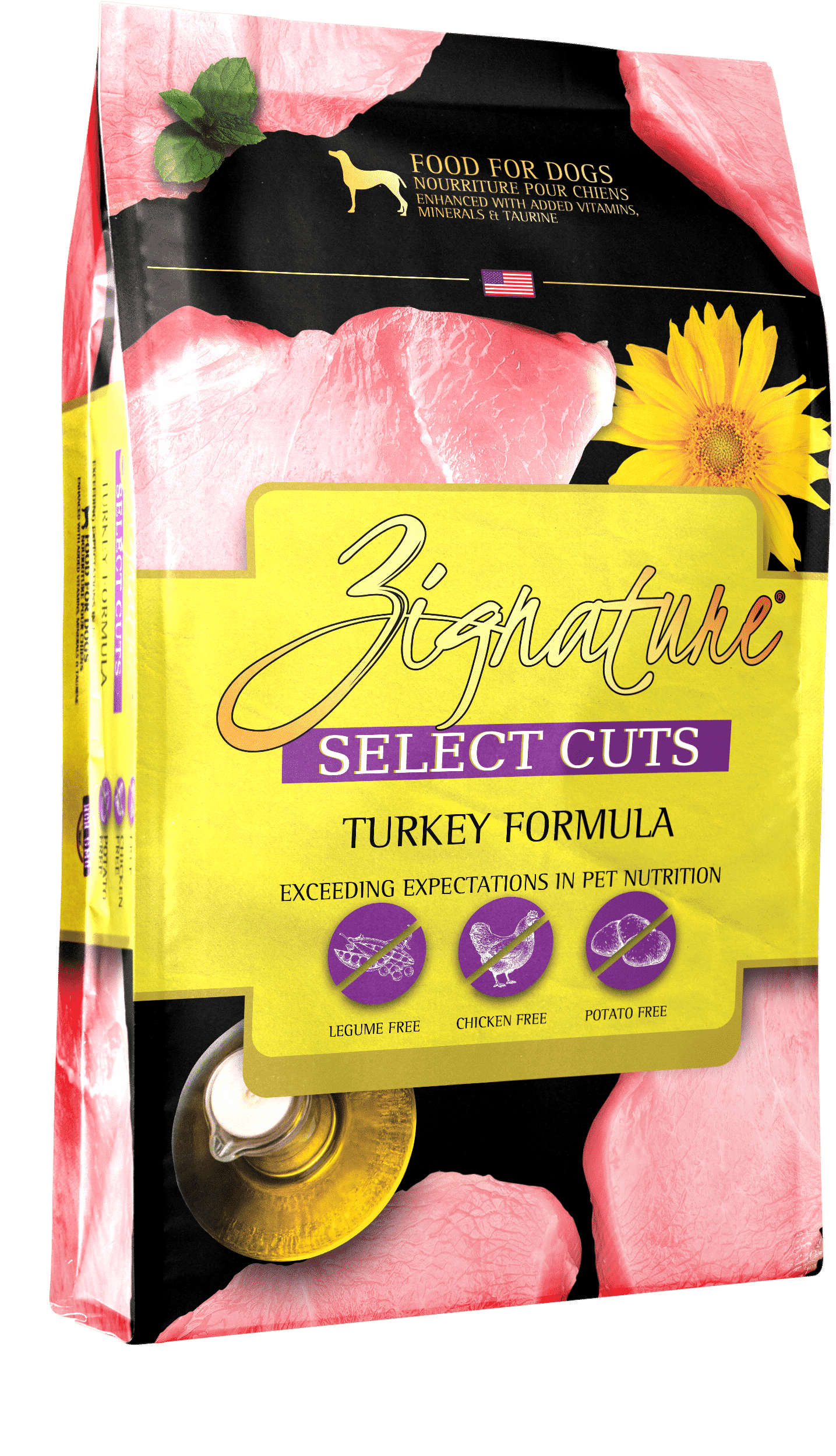 Zignature Dry Dog Food Select Cuts Turkey
