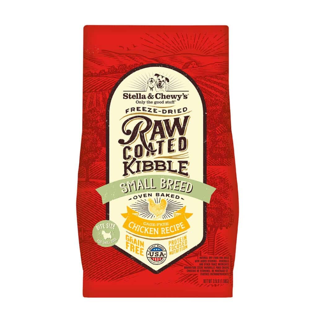 Stella & Chewy's Dry Dog Food Raw Coated Chicken Small Breed