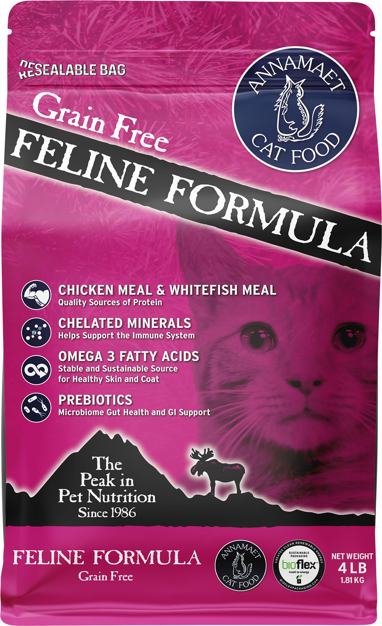Annamaet Dry Cat Food Grain Free