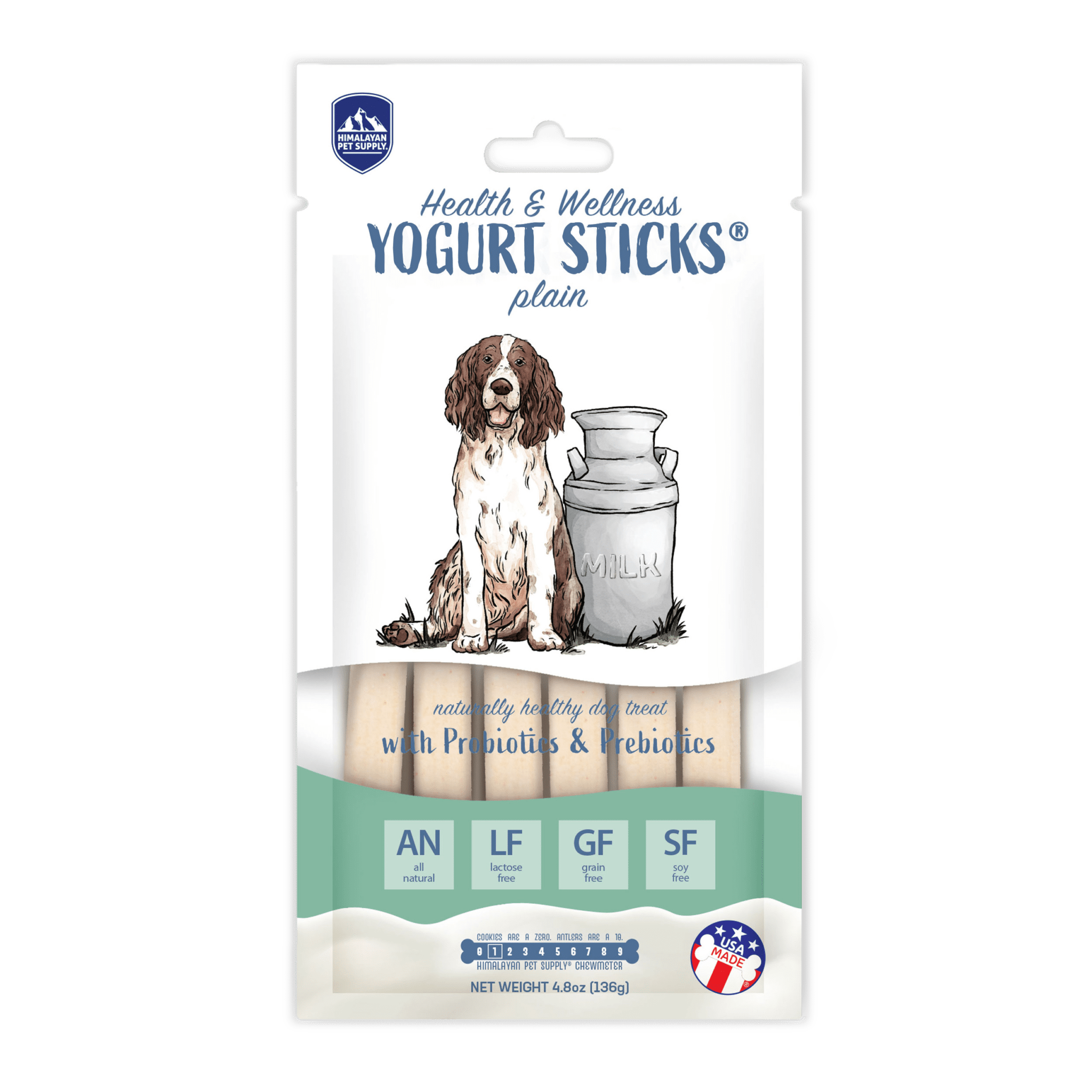 Himalayan Pet Plain Yogurt Sticks 4.8oz