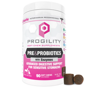 Nootie Progility Pre & Probiotics Supplement Soft Chew 90 Count