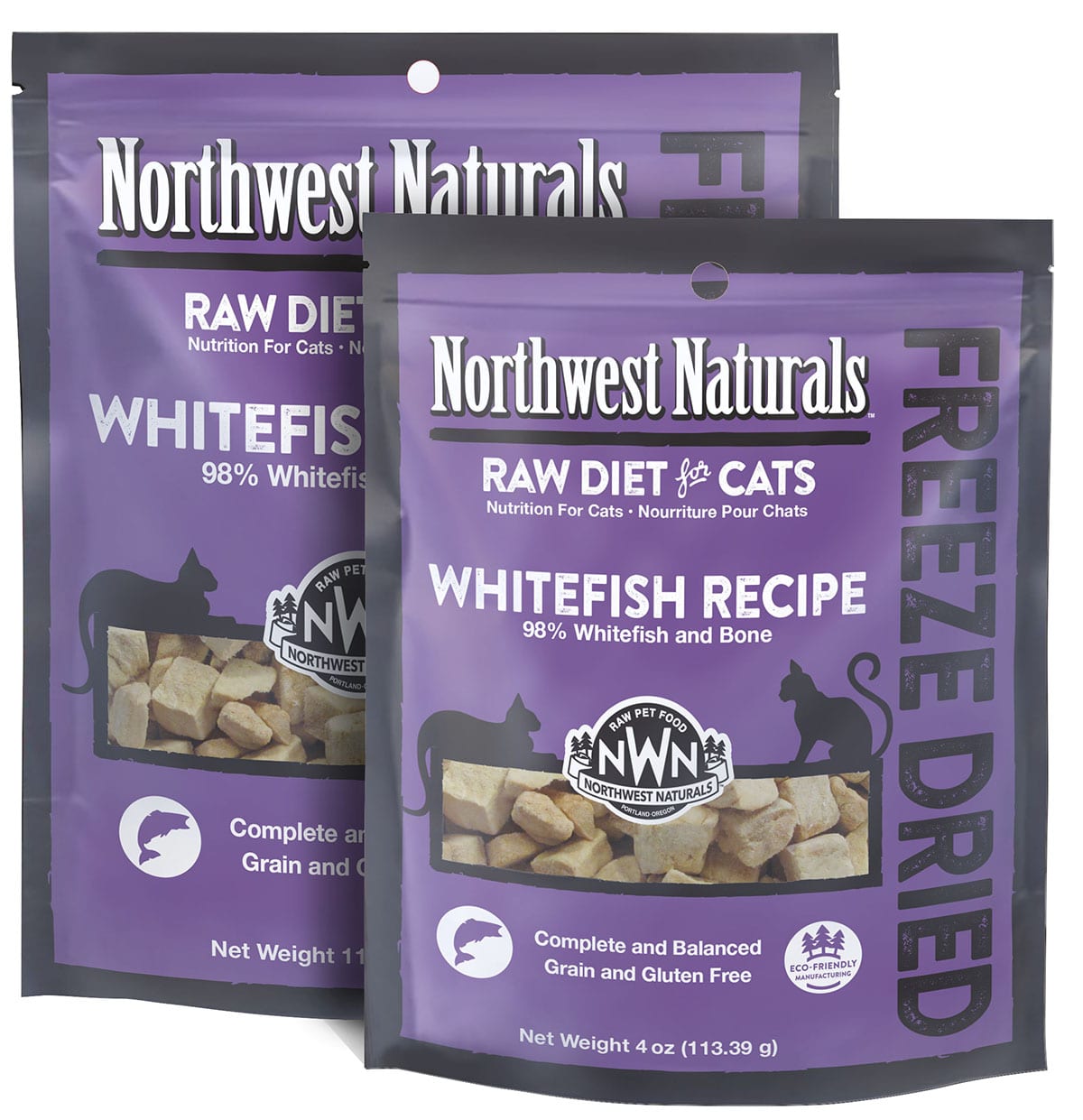 Northwest Naturals Freeze Dried Cat Food Whitefish