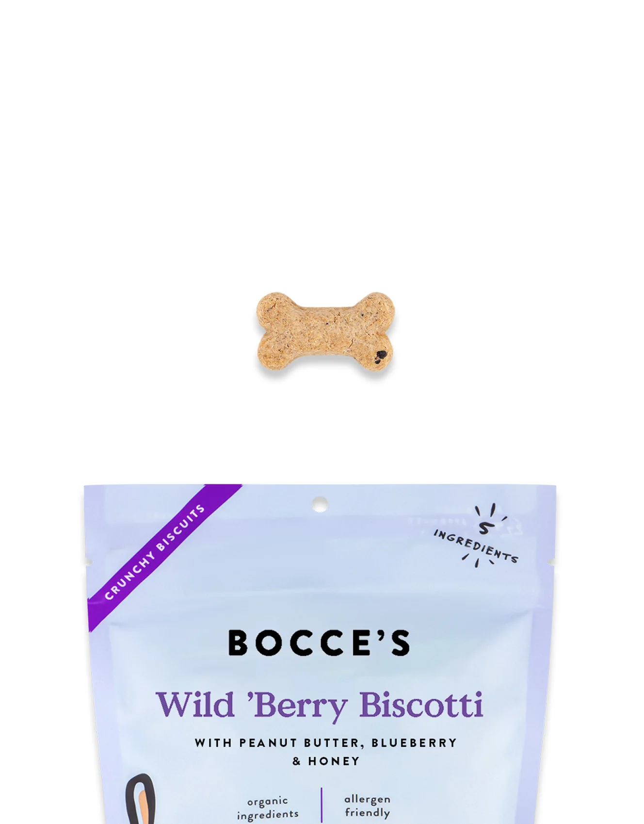 Bocce's Small Batch Biscuits Wild Berry Biscotti 12oz