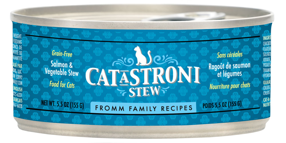 Fromm Canned Cat Food Catastroni Salmon 5.5oz