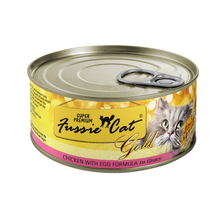 Fussie Cat Canned Cat Food Chicken & Egg 2.8oz