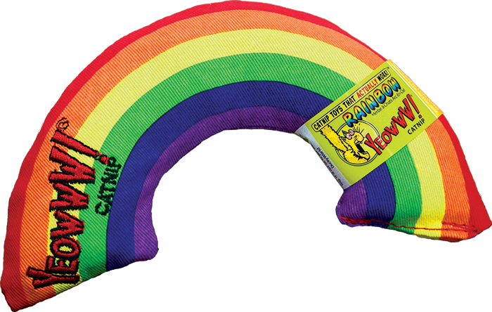 Yeowww Catnip Rainbow Toy