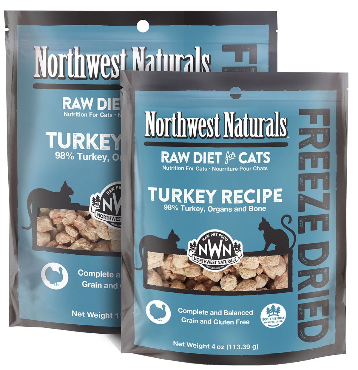 Northwest Naturals Freeze Dried Cat Food Turkey