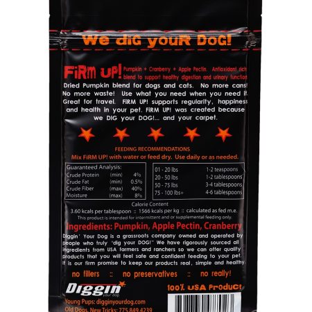 Diggin Your Dog Firm Up & Cranberry 4oz