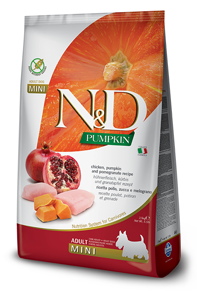 Farmina Dog Grain Free Chicken Pumpkin & Pomegranate Mini