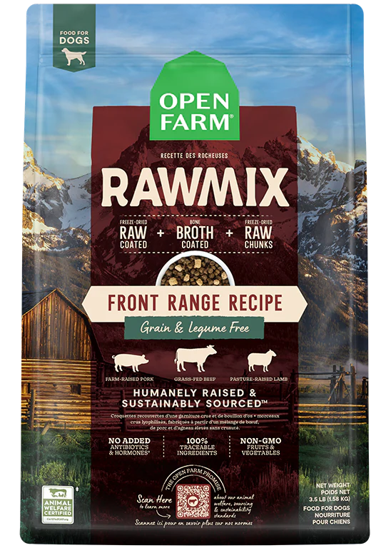 Open Farm RawMix Grain Free Front Range Dog Food