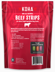Koha Air Dried Beef Lung Strips 3.25oz