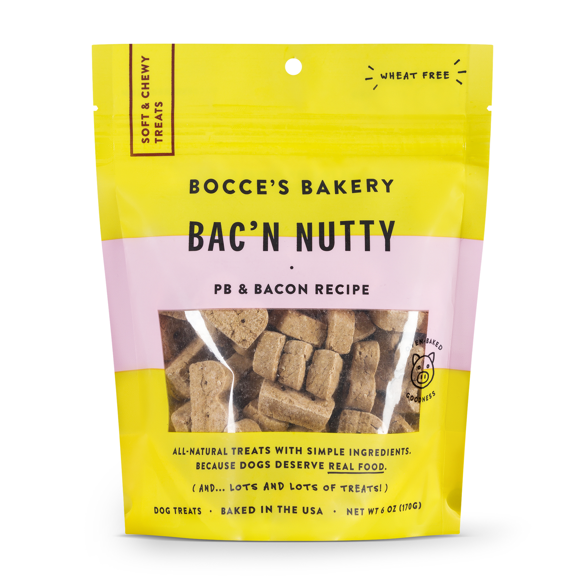 Bocce's Soft & Chewy Bac’N Nutty Recipe 6oz