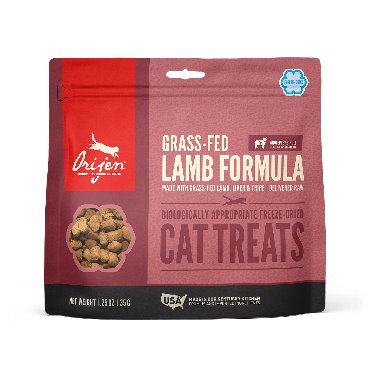 Orijen Freze Dried Cat Treats Lamb 1.25oz