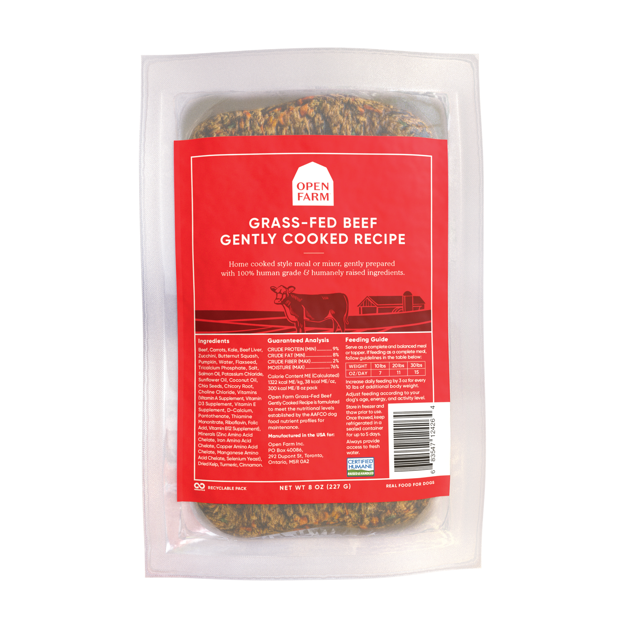 Open Farm Gently Cooked Beef