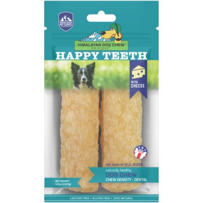 Himalayan Pet Happy Teeth Cheese Chews Large 2 Pack