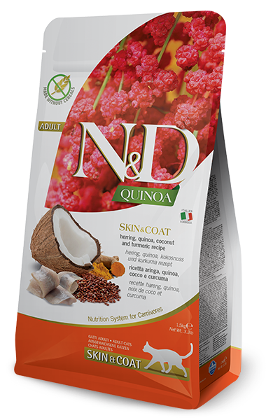 Farmina Cat Quinoa Skin & Coat Herring & Coconut
