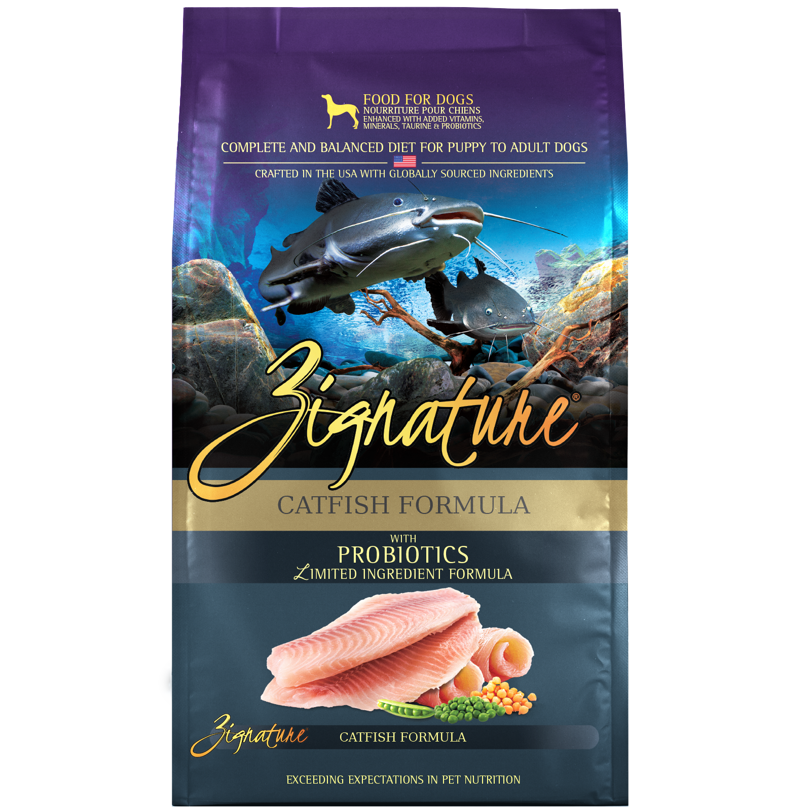 Zignature Dry Dog Food Catfish