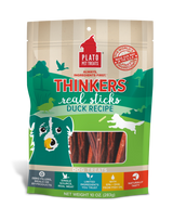 Plato Pet Treats Thinkers Real Sticks Duck
