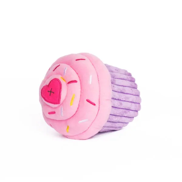 Zippy Paws NomNomz Cupcake Pink