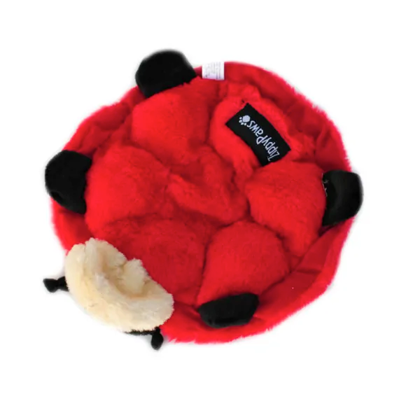 Zippy Paws Squeakie Crawler Ladybug