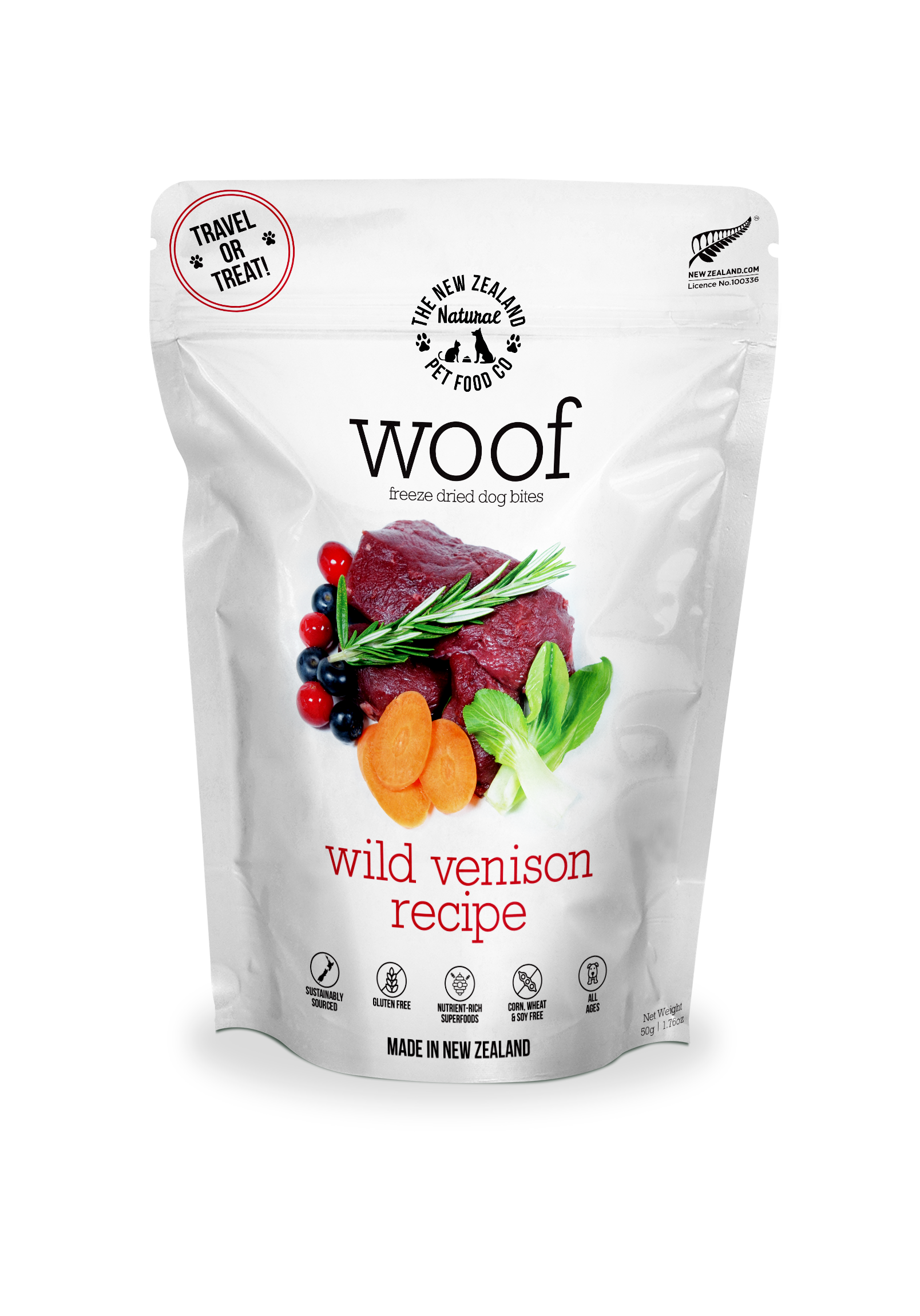New Zealand Natural Freeze Dried Woof Wild Vension